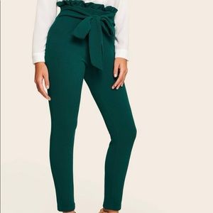 Dress pants with tie